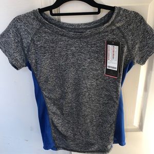 Athletex workout T shirt Medium gray NWT